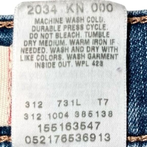 Levi’s 515 Vintage Nouveau Bootcut Jeans in Blue Wash Women’s 10 - Picture 8 of 8